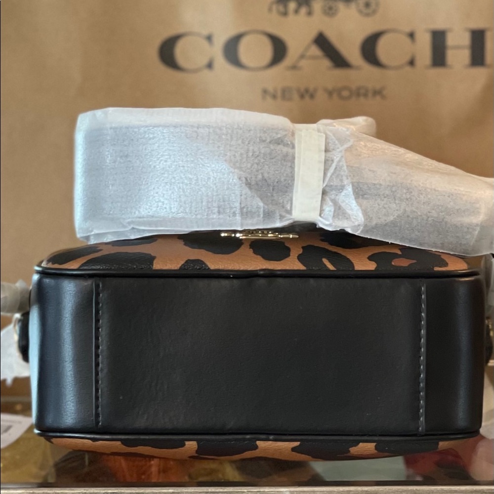 🔥LASToNE🔥Coach Jes 20 Crossbody Leopard Print - Picture 5 of 11